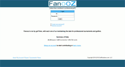 Desktop Screenshot of fanooz.com