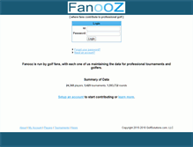 Tablet Screenshot of fanooz.com